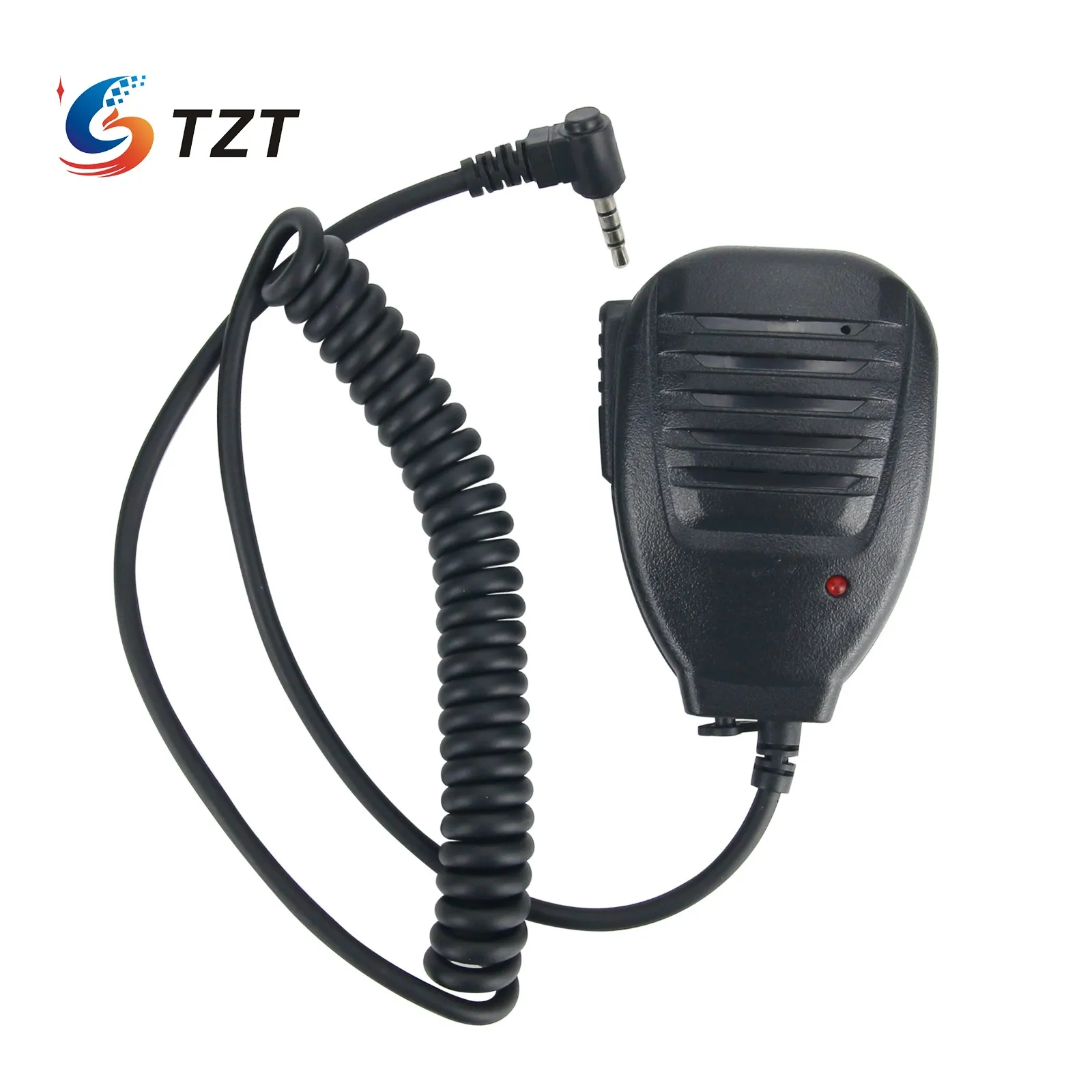 Microfone de Rádio Projetado para Usdx Ombro Microfone Handheld Walkie Talkie Rádio Presunto Tzt