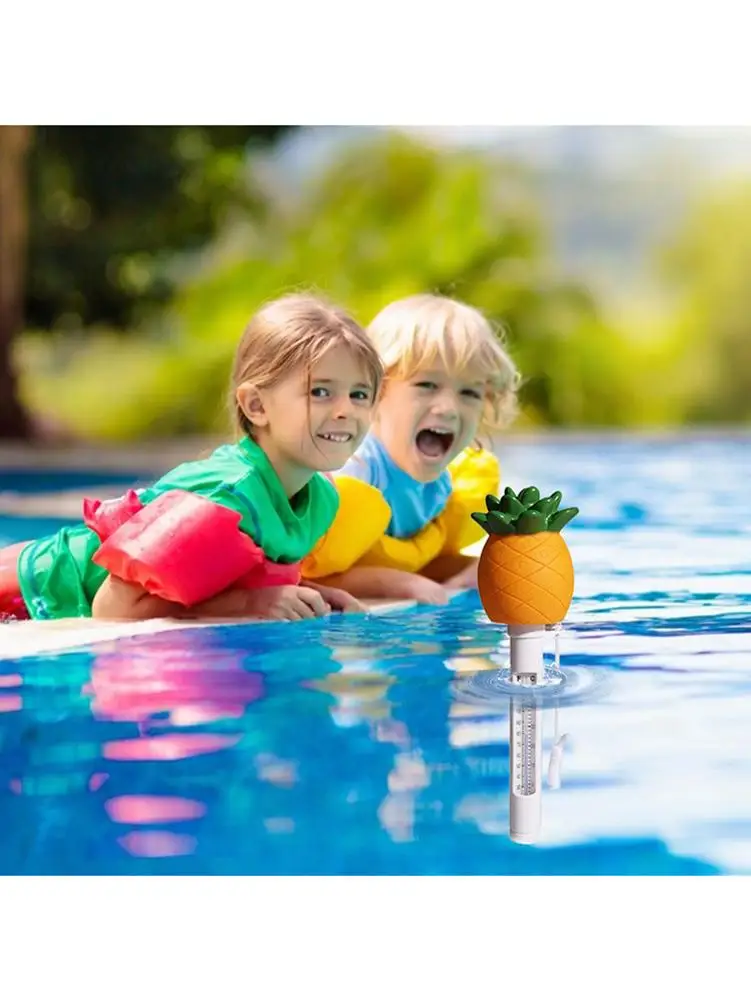 

Pineapple Spa Swiming Pool Thermometer Anti-Shatter Floating Thermometer Water Thermometers Bathtub Thermometer Spa Accessories