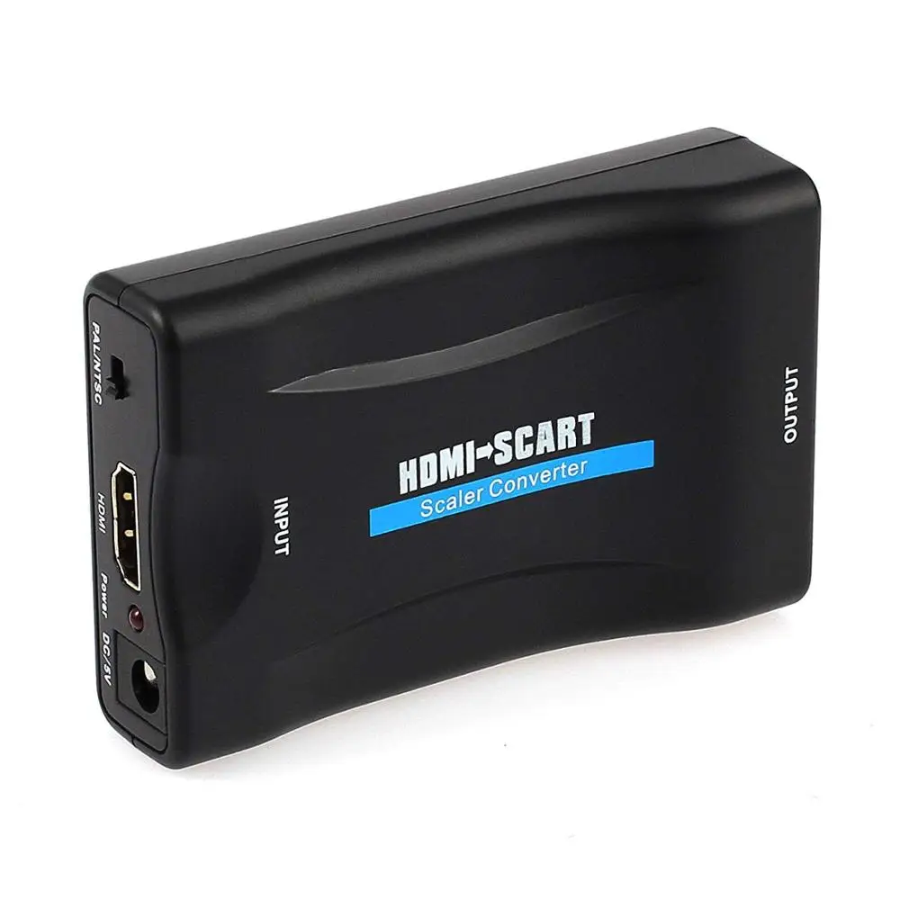 HDMI к SCART адаптер конвертер 1080P HDMI вход к SCART выход адаптер для SKY Blu-Ray плеер HDTV Xbox DVD