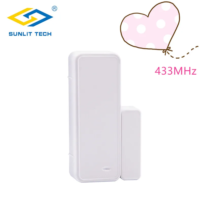 

4pcs 433MHz Smart Wireless Open or Close Door Window Sensor Detector For Home Security Accessory