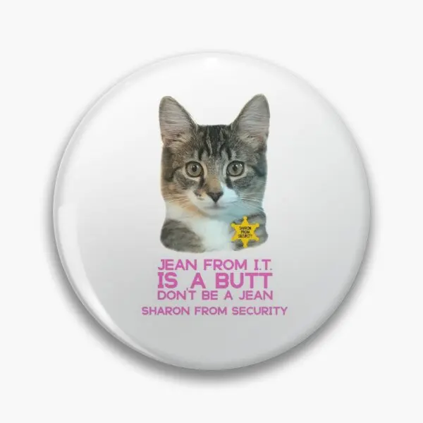 

Jean From I T Customizable Soft Button Pin Lover Women Cartoon Metal Hat Creative Lapel Pin Collar Decor Jewelry Funny Clothes