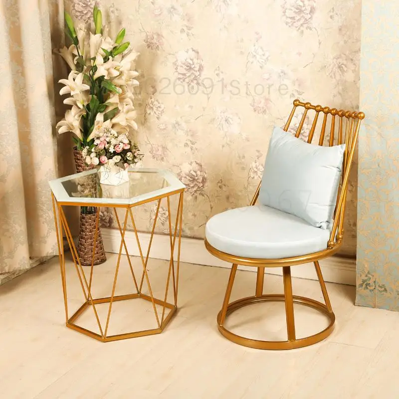 Светильник кое роскошное вращающееся кресло с спинкой сетчатый Красный Модный