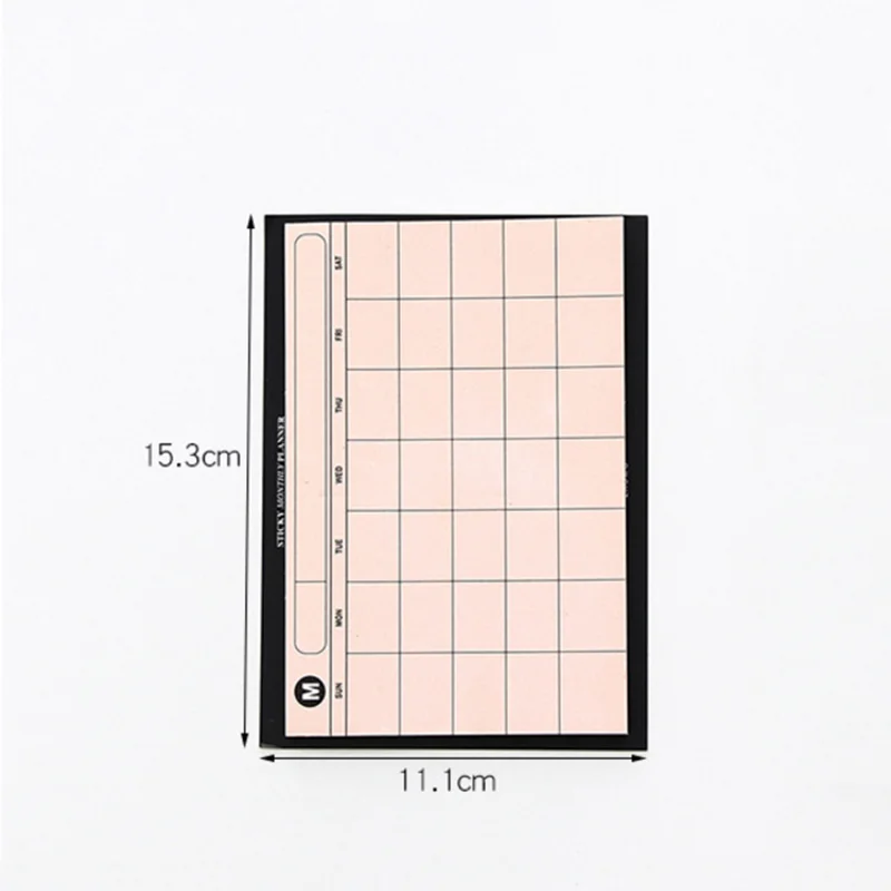 30 Sheets Weekly Planner Stickers Note Pads Kawaii Stationery Papeleria Paper Memo Pad Agenda Scrapbooking Dairy Photo |