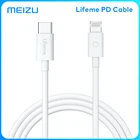 Кабель Meizu Lifeme LPDL1 USB C к Lightning, зарядный кабель для iPhone 12 3,3 фута, сертификат Apple MFi, совместим с iPhone 12 SE11