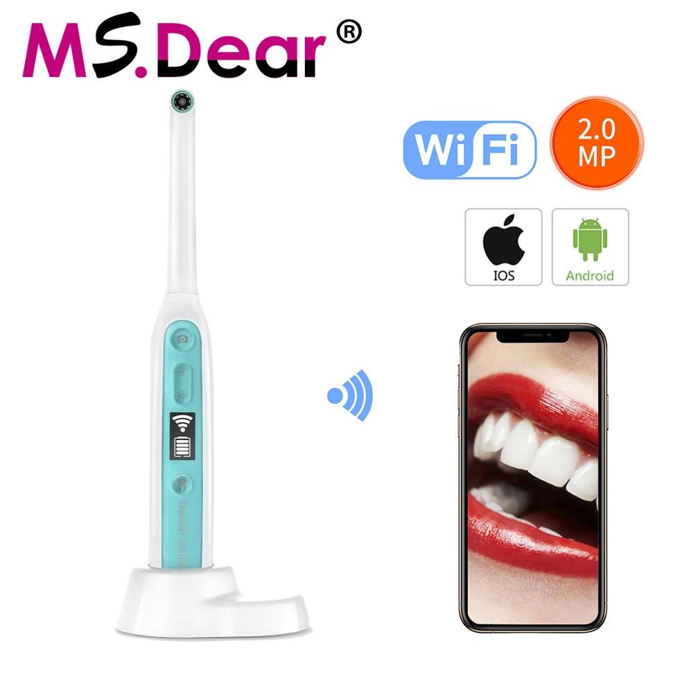 Беспроводной Wi Fi ротовой стоматологический эндоскоп HD стоматологическая