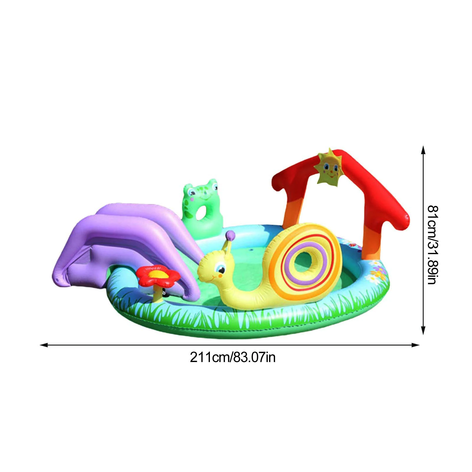 

Kids Inflatable Play Center Water Toys Pad Children's Inflatable Paddling Pool Bathing Swimming Pool For Outdoor Courtyard