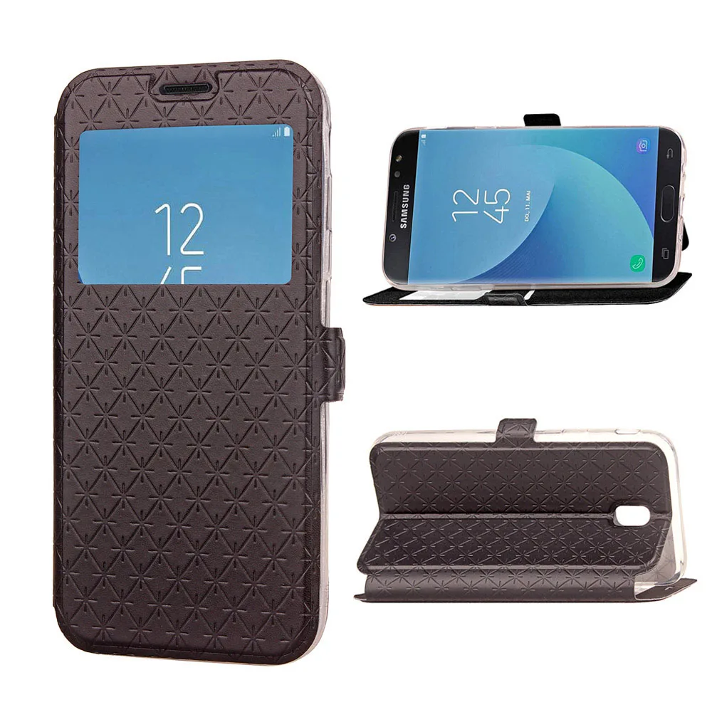 Кожаный чехол кошелек с откидной крышкой для Samsung Galaxy J3 J5 J7 2017 Pro J3pro J5pro J7pro J 3 5 7 SM