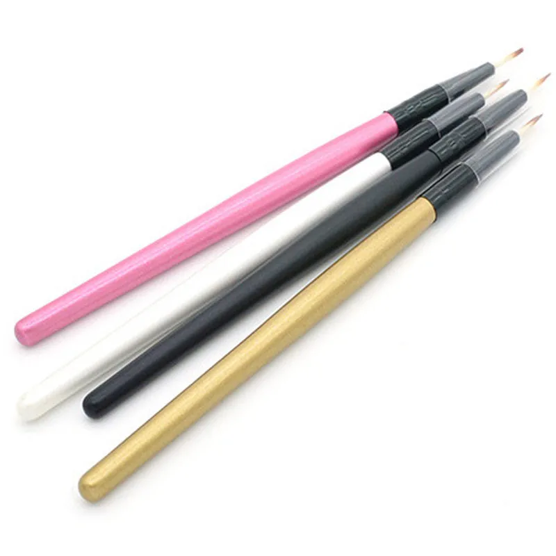 Кисти для макияжа кисть подводки глаз Высококачественная деревянная ручка Кисть
