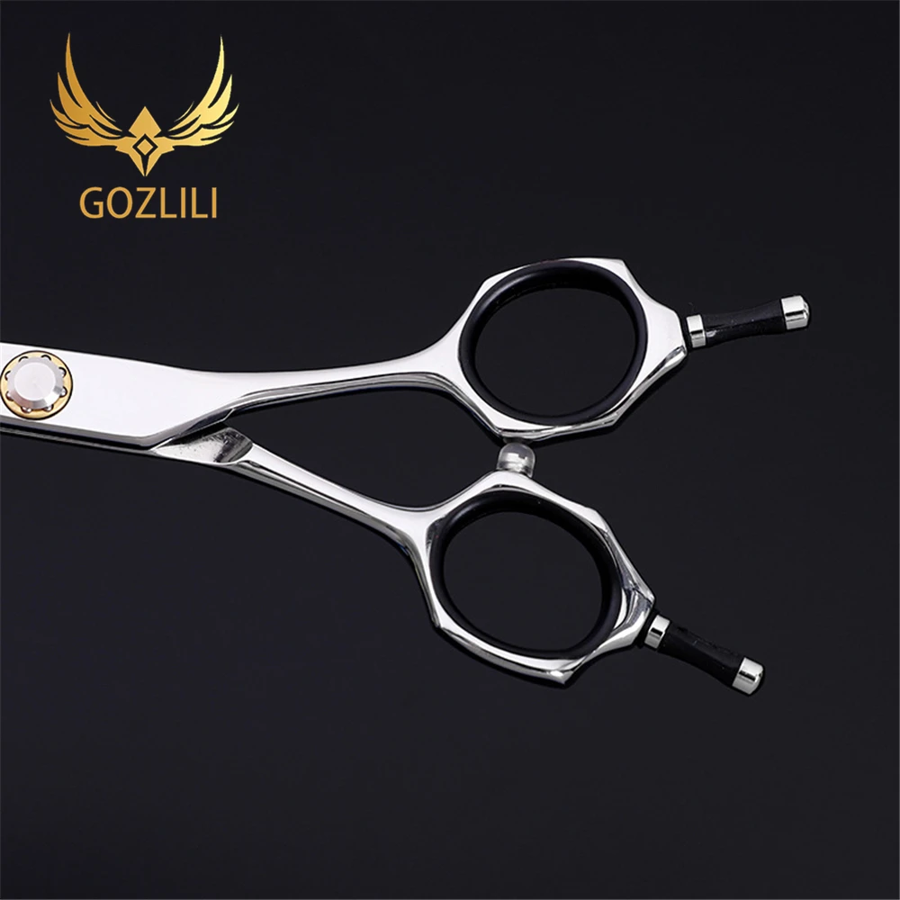 Японские Ножницы GOZLILI 440C 5 дюйма профессиональные ножницы с большим несущим