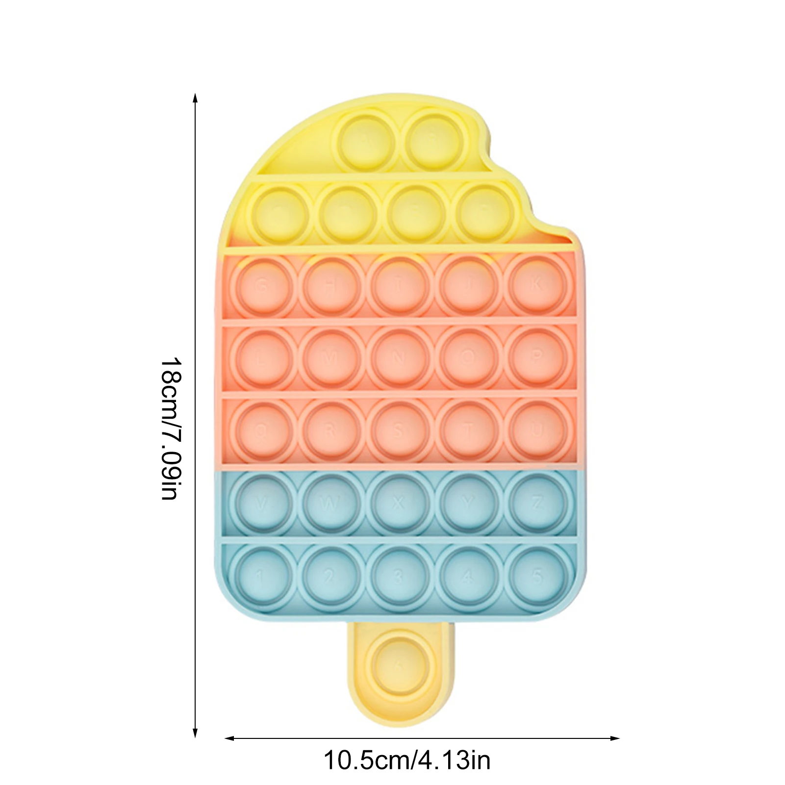 

Simple Dimple Popit Bubble Fidget Toys For Children Squeeze Sensory Bubble Stress Reliever Pop Kids Special Needs Fidget Toys