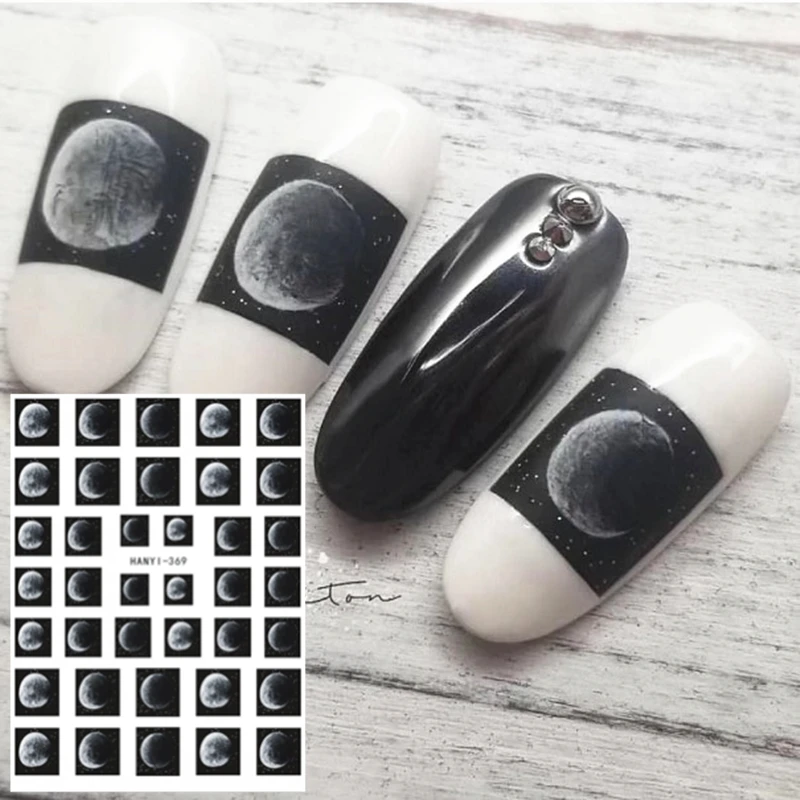 Новейшие 3d наклейки для ногтей M 180815-06 снежные наклейки инструмент DIY Инструменты для украшения ногтей - Цвет: HANYI-369