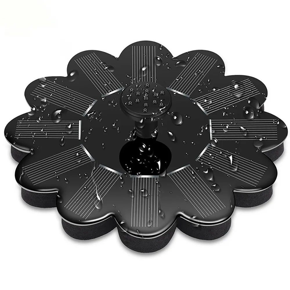 

Фонтан для ванной, уличное украшение для бассейна, солнечный поплавок для полива птиц, монокристаллический кремниевый декоративный водный ...