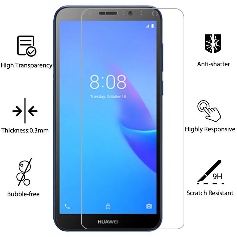 Защитное закаленное стекло для huawei y5 lite prime 2018 2019 защита экрана на y 5 5y y5lite y5prime
