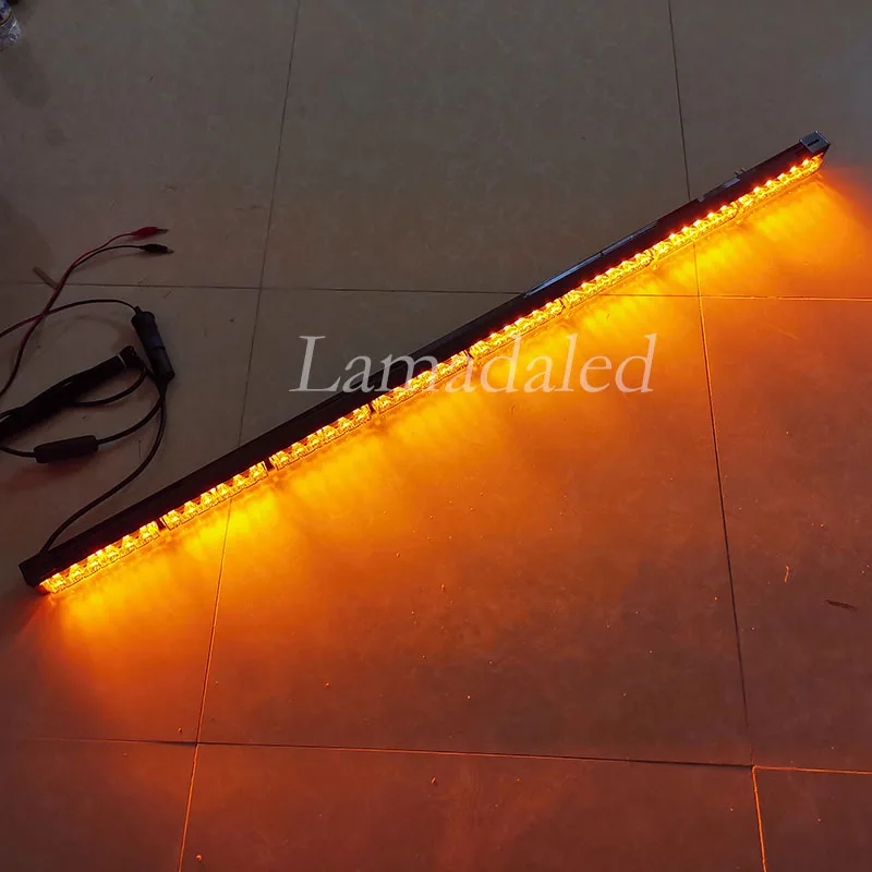 120 см полицейский светодиодный светильник аварийный стробоскоп светодиодная