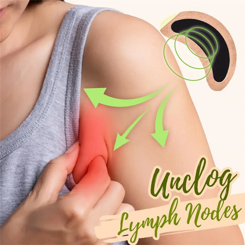 Травяные Пластыри для лимфатики пластырь устранения лимфы крем шеи углубления