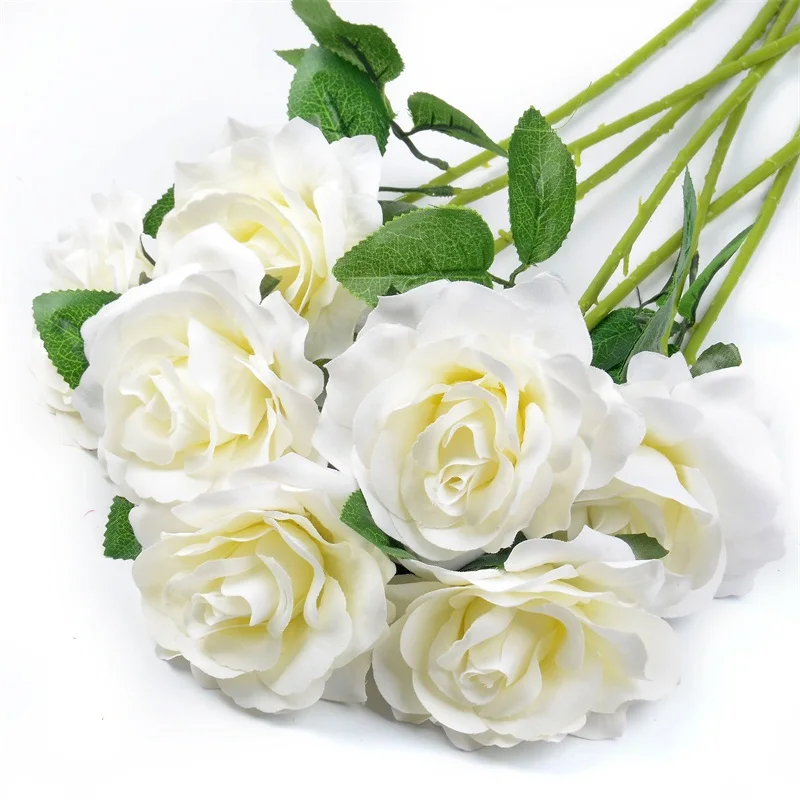 Цветы искусственные шелковые 10 см 1 шт. | Дом и сад