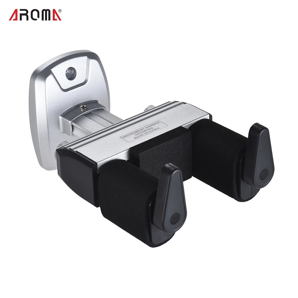 

Aroma AH-86 Auto Lock Instruments Hanger Updated Auto Lock Mechanism For Acoustic Guitar Electric Guitar And Basses Guitar Parts