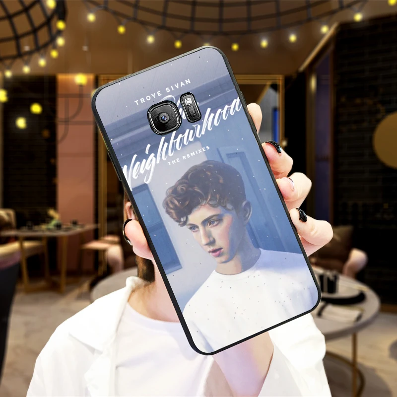 Чехлы для samsung A70 50 40 30 20 10 60 6 Plus Трой Сиван A7 A8 A9Soft на заднюю панель телефона