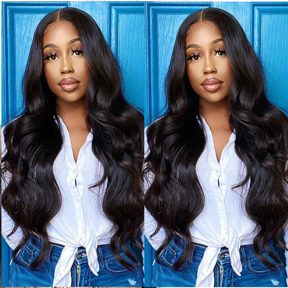 

13X4 Lace Frontal Wig 30 Inch Body Wave Lace Front Wig Brazilian Transparent Wet And Wavy Lace Front Human Hair Wigs IamYou Hair