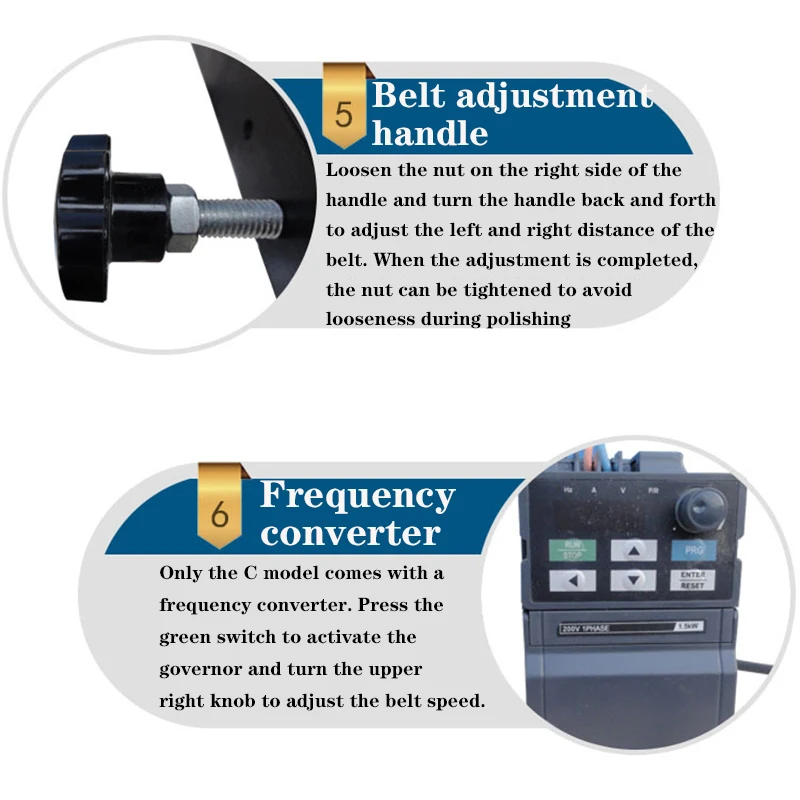 

Polishing Grinding Sharpener mini Abrasive Belt Polisher Power Tool Small Belt Machine Novice Polisher Grinding Metal Machine