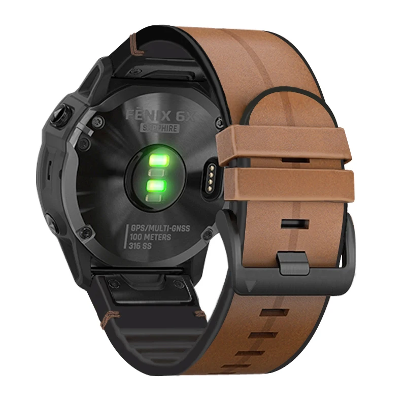 Фото Ремешок Quickfit для Garmin Fenix 6 6X Pro 5X 5 Plus 3HR 935 945 S60, силиконовый браслет для наручных часов, 22 26 мм №4