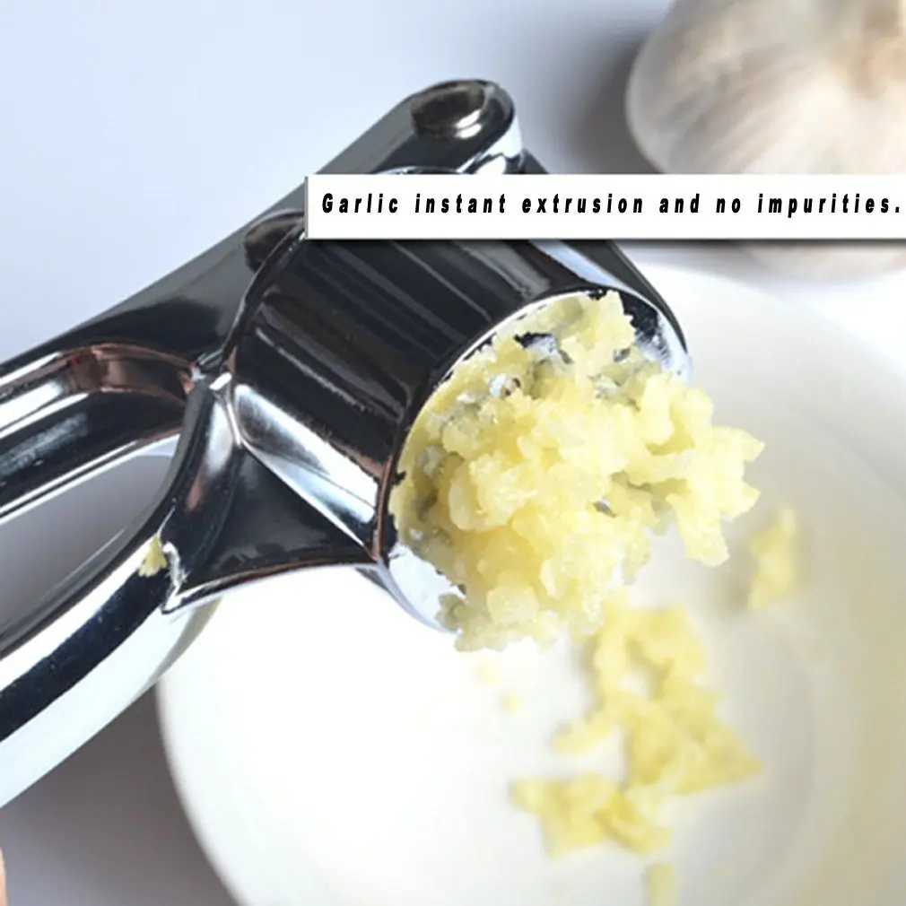 

Garlic Press Stainless Steel Mincer Ginger Crusher Professional Crush Professional Kitchen Garlic Squeezer Tool Knoflookpers