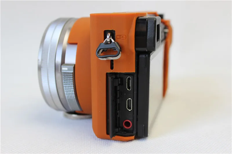 Сумка для камеры sony A6300/A6400 Мягкий силиконовый чехол для камеры защитный чехол
