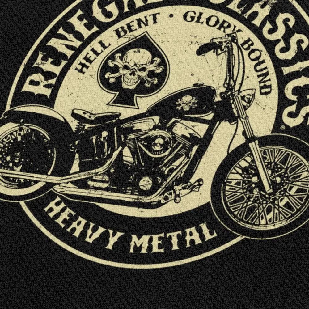 

Cool Glory Bounds Motorcycle T Shirt Men Short Sleeved USA Heavy Metal Tee Top Soft Cotton Tshirt Streetwear T-shirt Merchandise