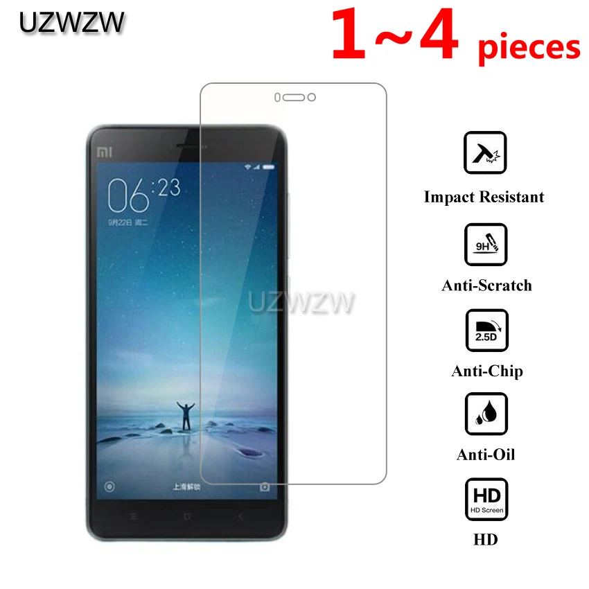 Защитное закаленное стекло для Xiaomi mi 4C mi 4i 2.5D 0,26 мм для Xiaomi mi 4i mi 4c