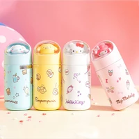 creative cute little doll thermos stainless steel cartoon cute children thermos sports bottle stainless steel thermos