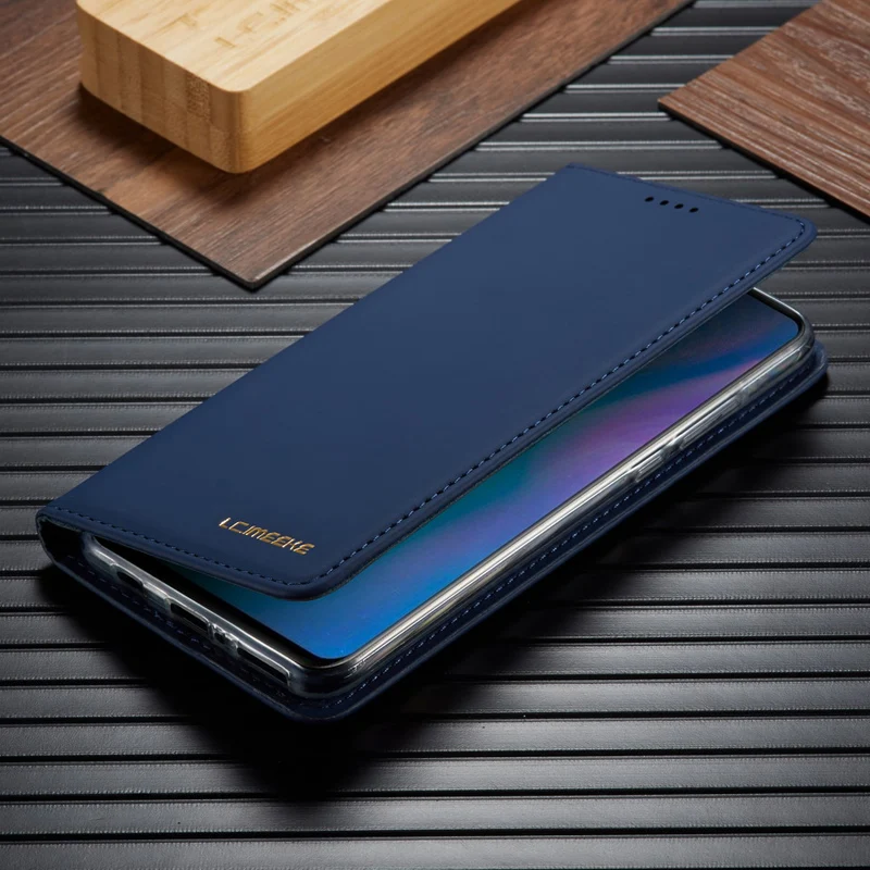 Роскошный флип-кошелек для Huawei P30 Pro Lite Магнитный кожаный мягкий силиконовый