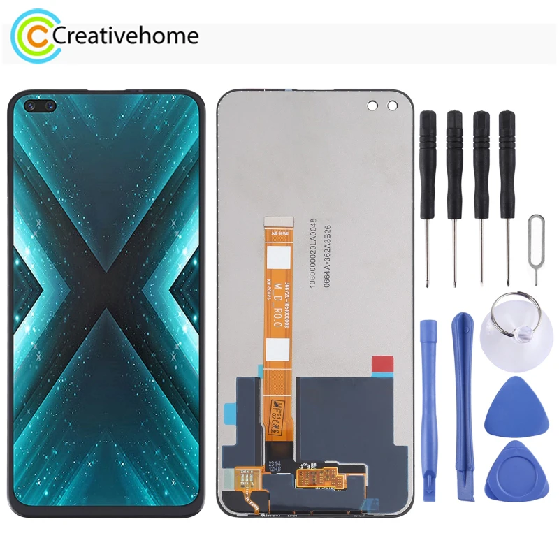 Высококачественный ЖК-экран и дигитайзер в сборе для OPPO Realme X3 / Realme X3 SuperZoom RMX2086, RMX2142, RMX2081, RMX2085