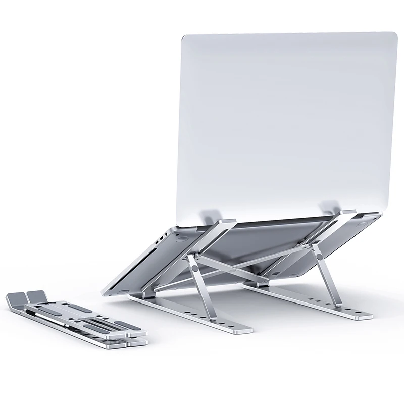 

Portable Laptop Stand Foldable Support Base Notebook Stand For Macbook Pro Lapdesk Computer Laptop Holder Cooling Bracket Riser