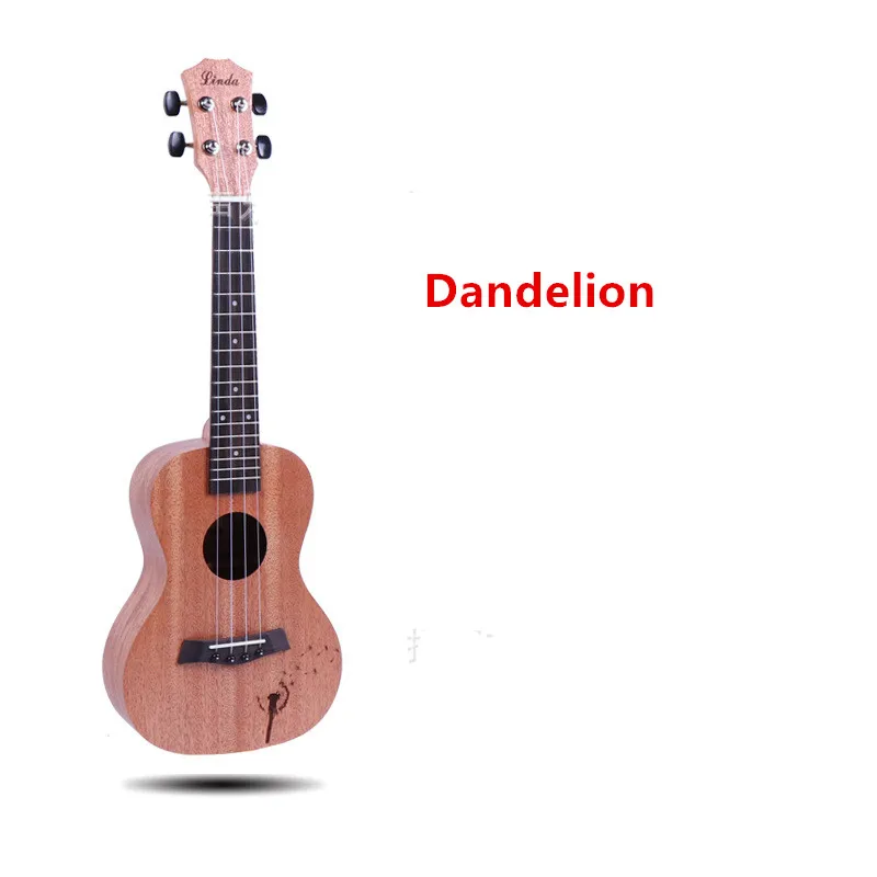 

23 Inch Ukulele Hawaii Mahogany 4 String Guitar Portable Size Ukelele Music Instrument for Beginner Children Kids Gift UK2346