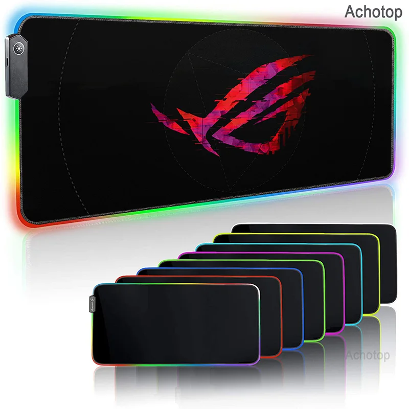 

RGB Mouse Pad ASUS Gaming RGB Gamer Large Mouse Carpet ROG LED Backlight XXL Mause Computer Keyboard Table Desk Mat Mousemat