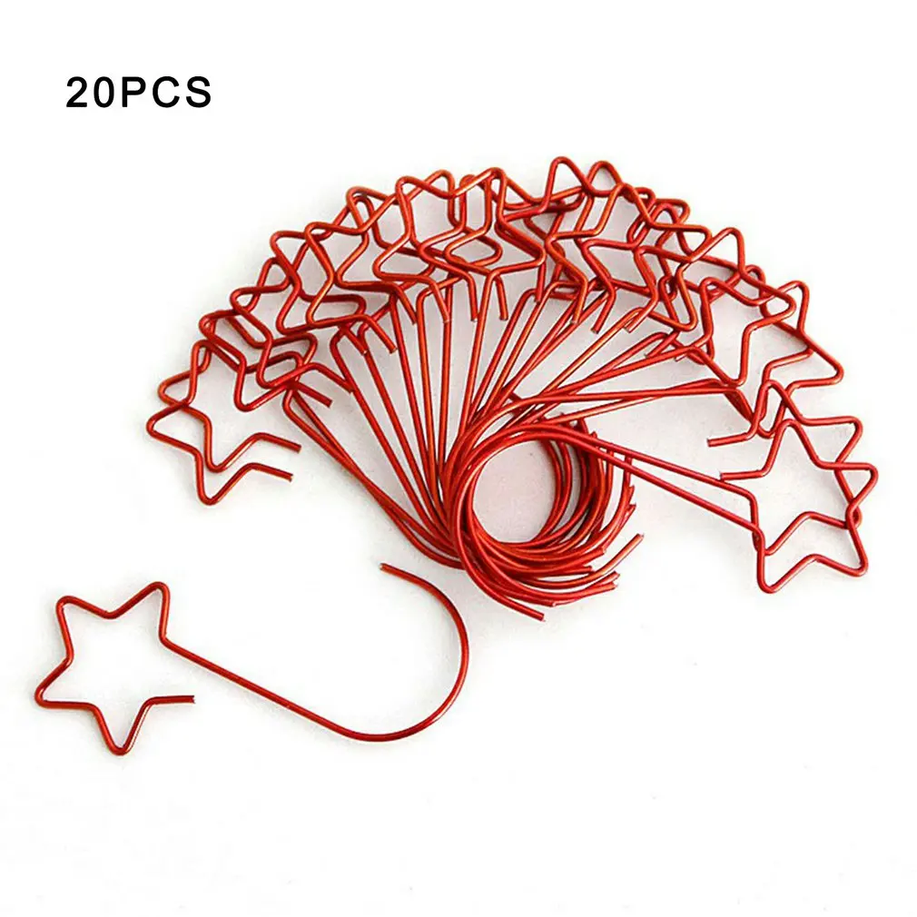 

20 шт., держатели-Крючки в форме металлических звезд
