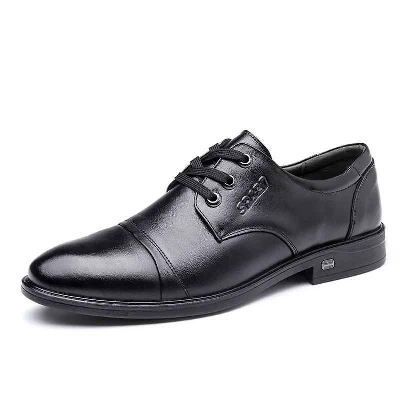 

Classics Fashion Leisure Wedding Shoes Men Lace-Up Pointed Toe Formal Dress Shoes Solid Spring Autumm Oxfords Shoes