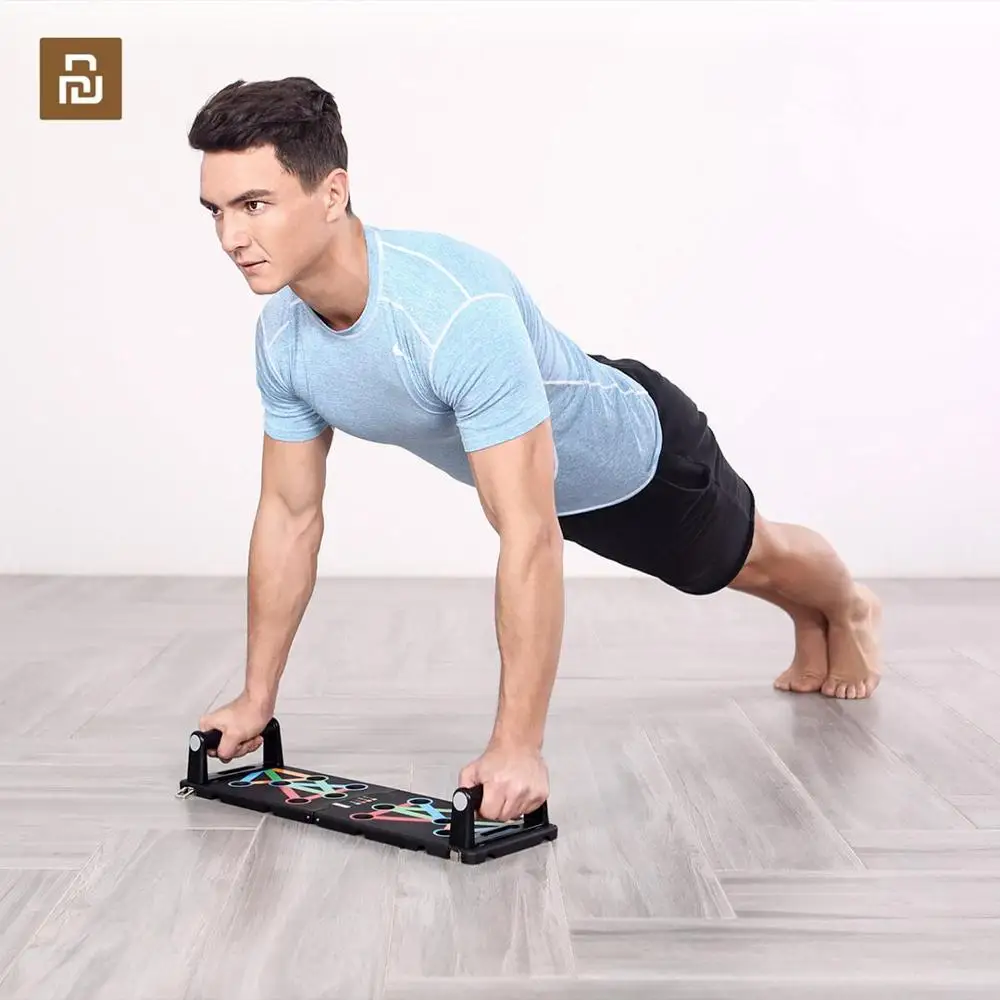 

Стойка Youpin с эффектом пуш-ап, доска для бодибилдинга, инструменты для фитнеса, для упражнений для мужчин и женщин, комплексные подставки с эф...