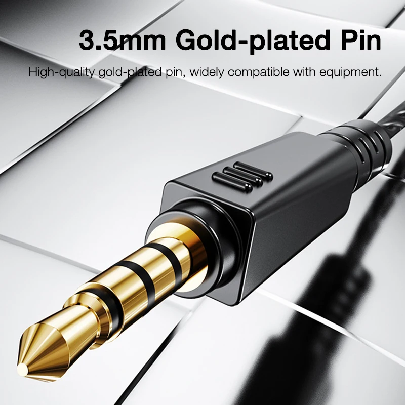 Наушники-вкладыши проводные с микрофоном 3 5 мм шумоподавление - купить по
