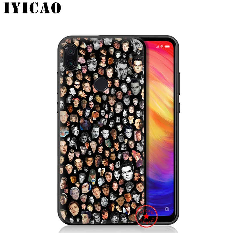 Мягкий чехол IYICAO Leonardo Dicaprio Young для Redmi K20 8A 7A 7 6 Pro 6A 5 Plus 5A 4X 4A S2 Go силикон |