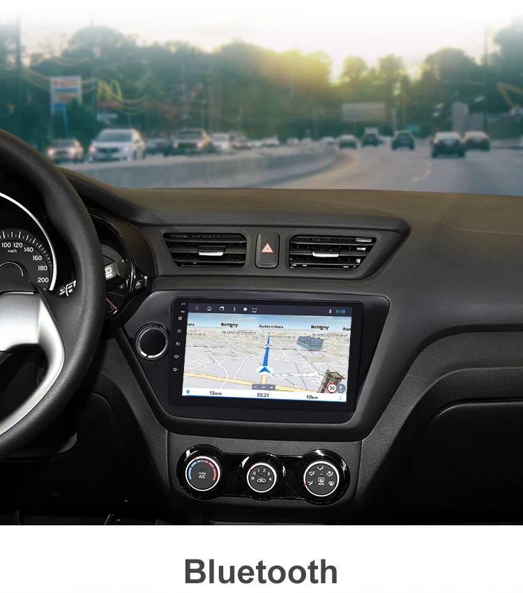 Автомобильный мультимедийный плеер для KIA RIO 3 4 2Din Android 9,0, автомагнитола, стерео 2010-, навигация, Авторадио, gps, магнитофон, K2, Wifi