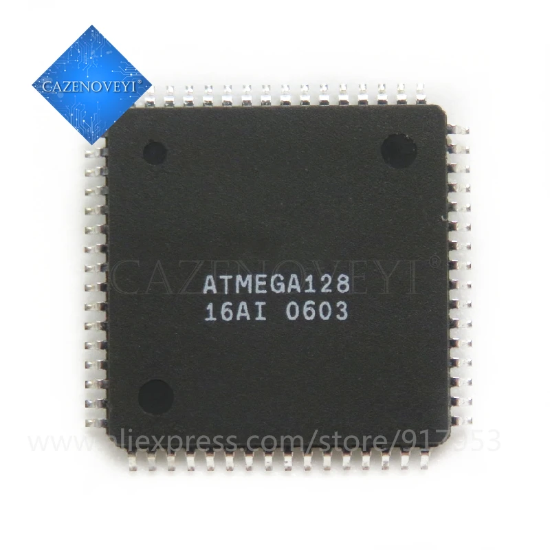 1 шт./лот ATMEGA128 16AU 16AI 16AC ATMEGA128L 8AI 8AU ATMEGA128A AU TQFP 64 в наличии|Интегральные схемы| |