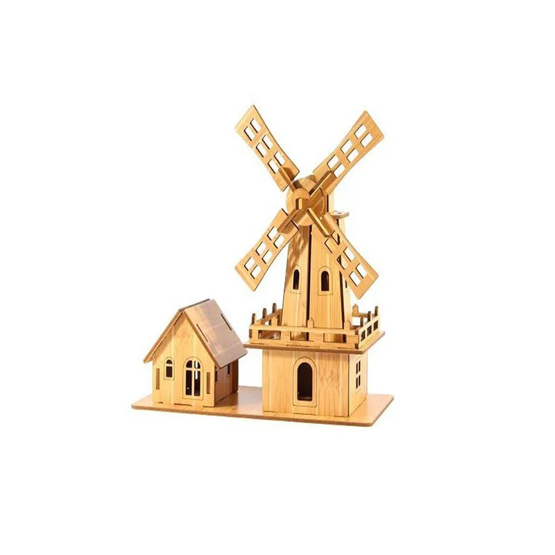 1 шт. детский деревянный 3D-пазл-головоломка |