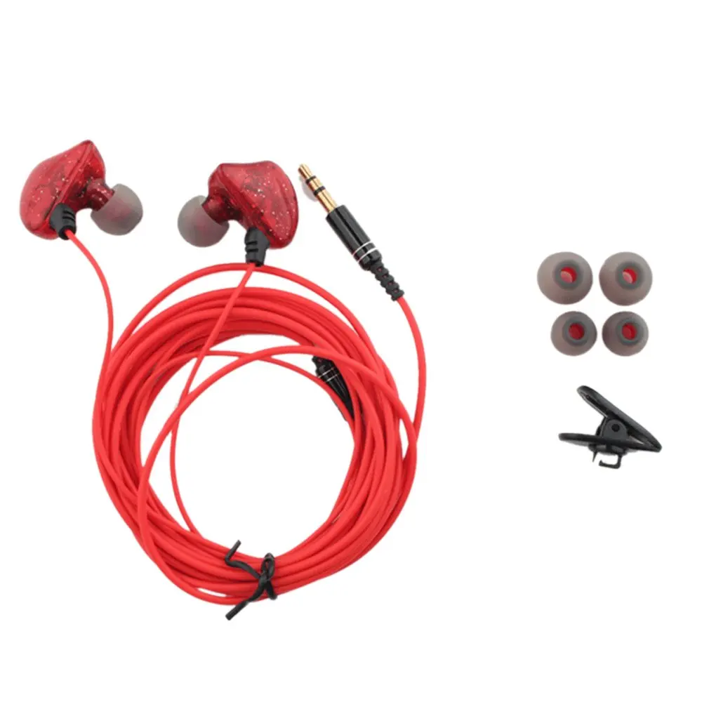 Лидер продаж наушники вкладыши с двойными басами 3 5 мм проводом длиной метра
