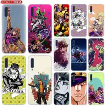 Soft Silicone Case For Xiaomi 11 10 9 8 A2 A3 CC9 Lite POCO X3 Pro 6X 10i 9se Cover JoJo Bizarre Adventure