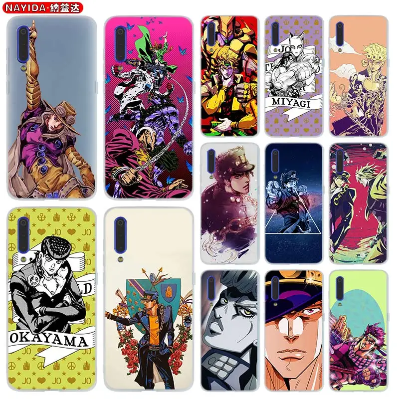Чехол для телефона Xiaomi 9 8 Mi A1 A2 A3 lite F1 6 5X se Redmi Note 7 Pro Cover Star JoJo Bizarre Adventure|Бамперы| |