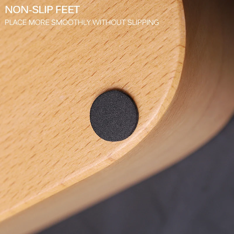 Держатель для темпера с фильтром кофе подставка под эспрессо из массива дерева