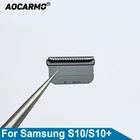 Сетчатая Крышка для наушников Aocarmo, пылезащитная сетка для наушников Samsung Galaxy S10, G973, G973F, G9730, S10 PLUS, S10 +, G975, G9750, G975F