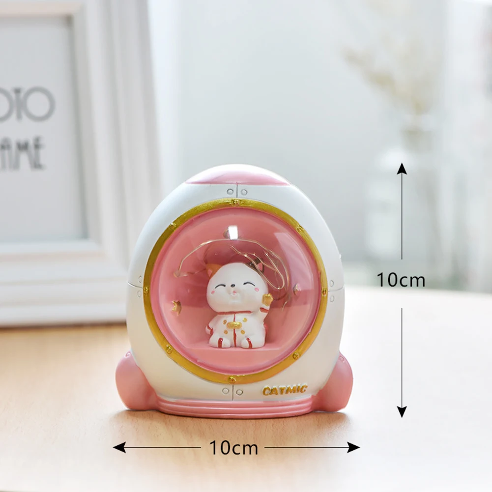 Светодиодный ночной мини-светильник милый ночсветильник в форме ракеты Луны