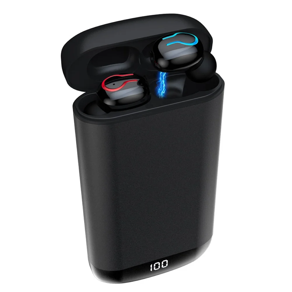 Q66 TWS Беспроводные Bluetooth мини наушники музыка Hi-Fi стерео спортивный мобильный телефон HD вызов наушники-вкладыши с зарядным устройством Micphone